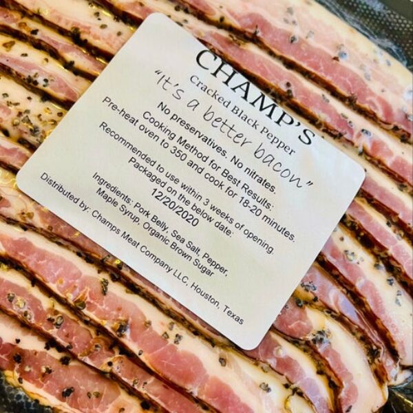 Cracked Black Pepper Bacon
